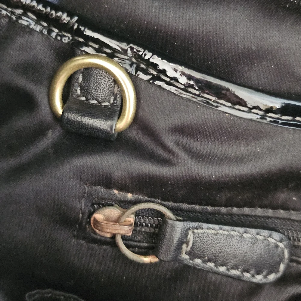 COACH Black Ergo Signature Flap Y2K Shoulder Bag - Picture 9 of 13